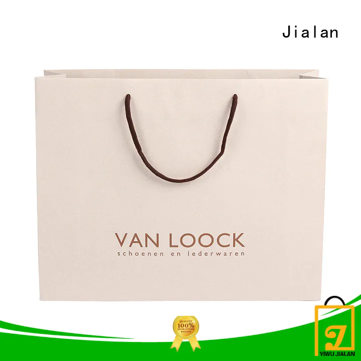 Jialan paper merchandise bags excellent for holiday gifts packing