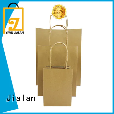 kraft gift bags supermarket store packaging Jialan