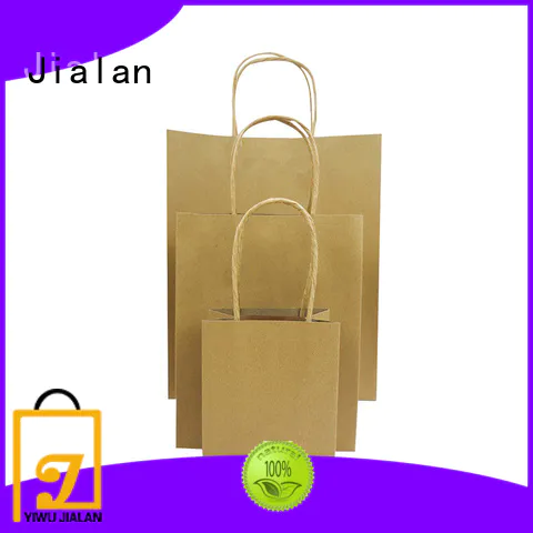 Jialan good quality craft paper bags daily shopping