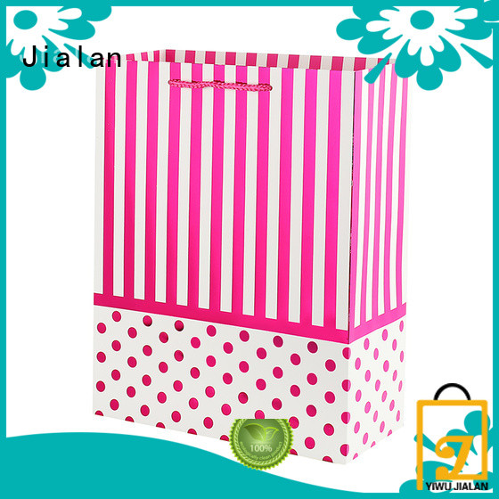 Jialan paper carrier bags holiday gifts packing