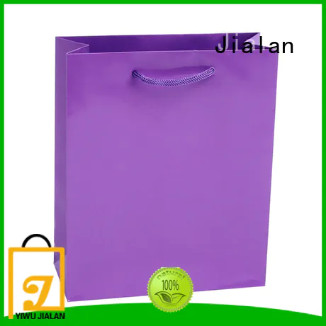Jialan various color gift bags very useful for supermarket