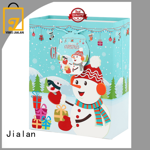 Jialan christmas paper bags ideal for gift stores