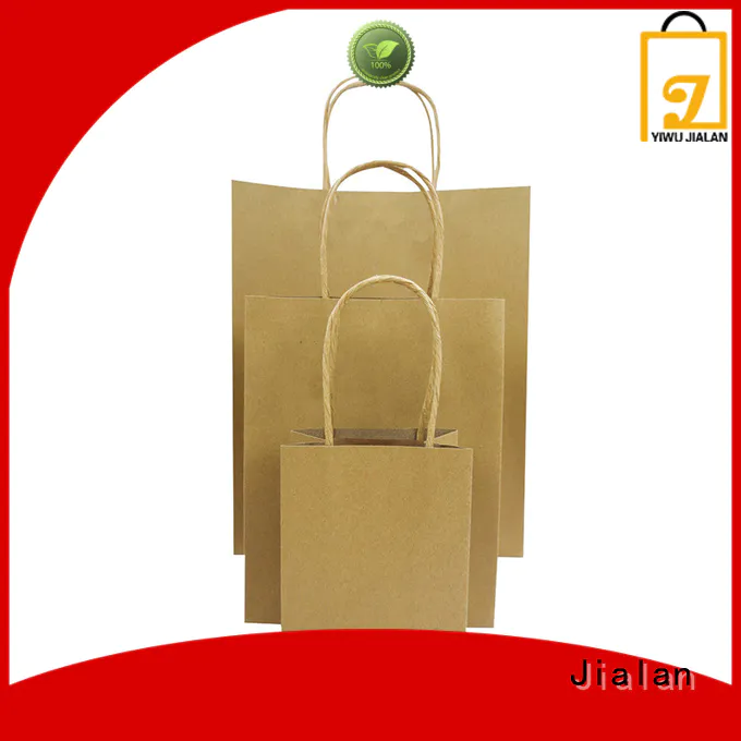 Jialan high grade craft paper bags clothing stores