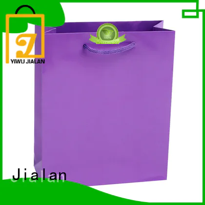 Jialan cost saving white paper bags shoe stores