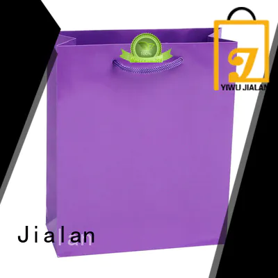 Jialan color gift bags widely applied for shopping malls