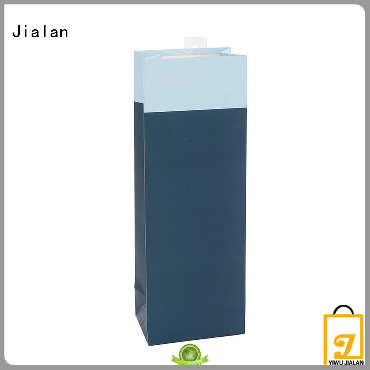 Jialan high grade personalized paper wine bags satisfying for gift packing
