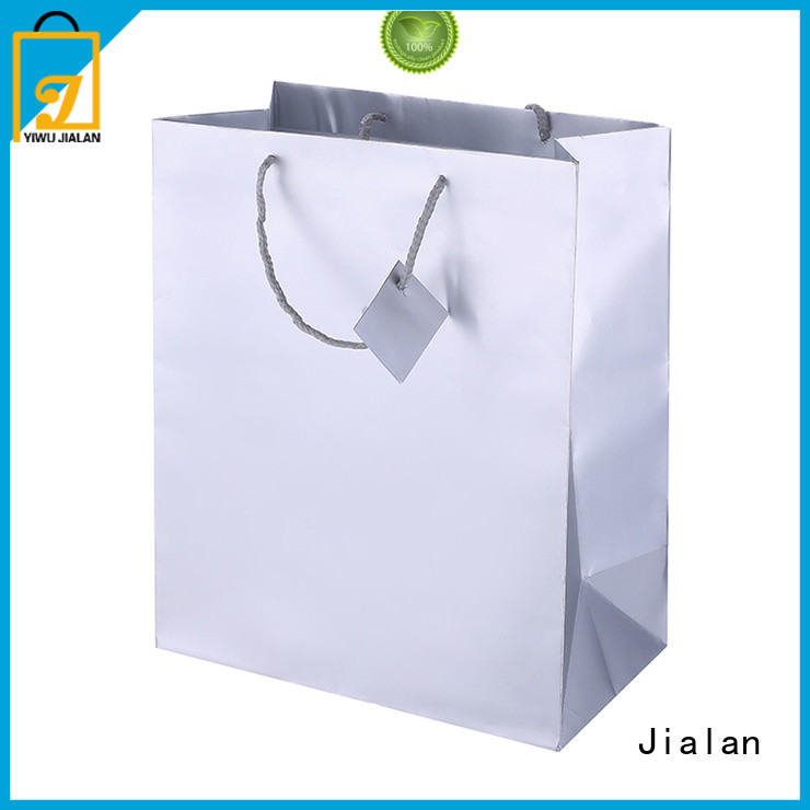 Jialan high grade holographic gift bags ideal for supermarket