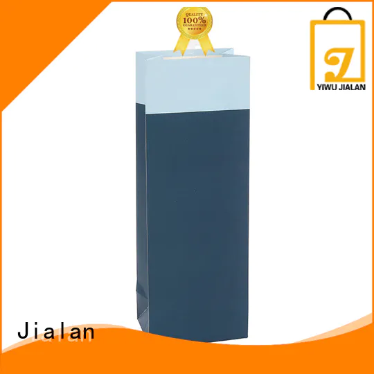 Jialan high grade wine bottle paper bags perfect for wine stores