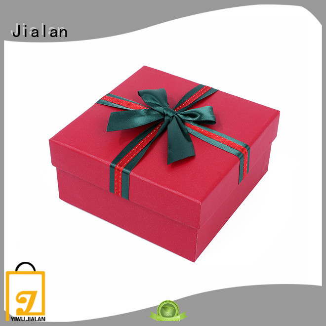 Jialan paper gift box nice user experience for