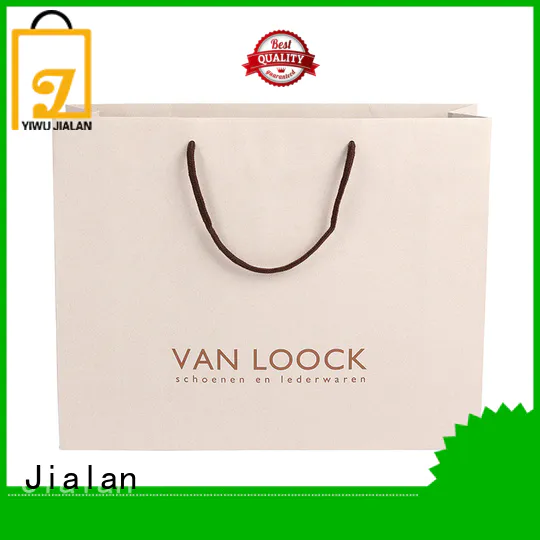 Jialan customized custom packaging bags excellent for gift shops