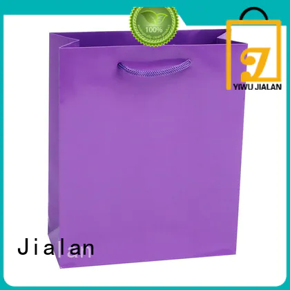 Jialan economical colored paper bags widely applied for