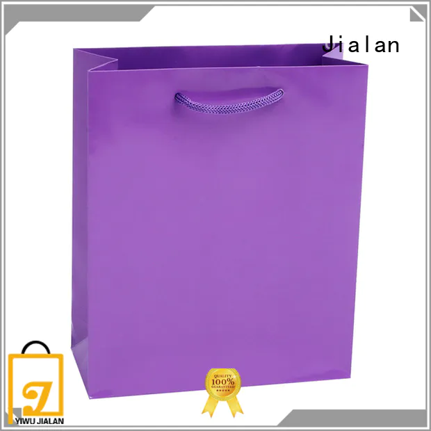 Jialan cost saving colored paper lunch bags gift packaging