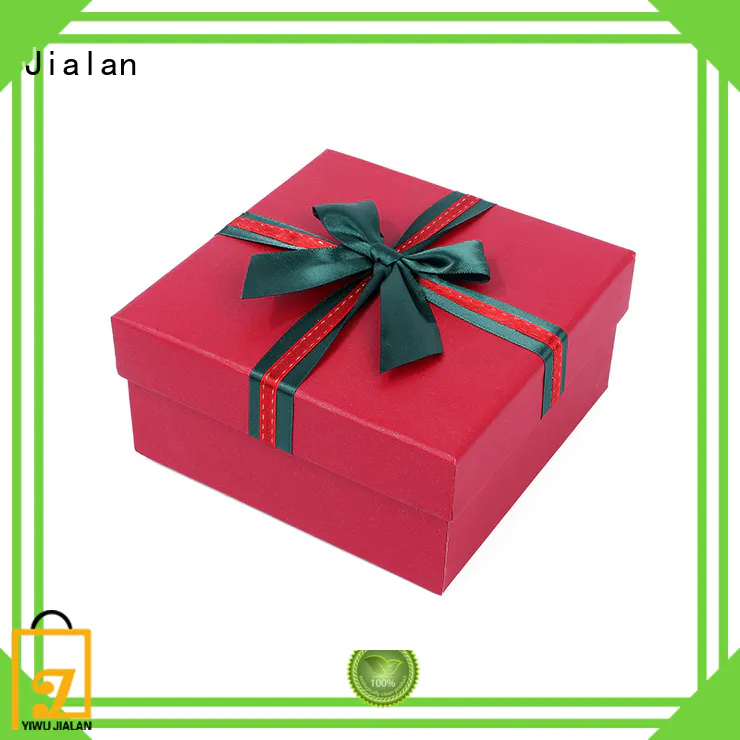 Jialan paper present box nice user experience for holiday gifts packing