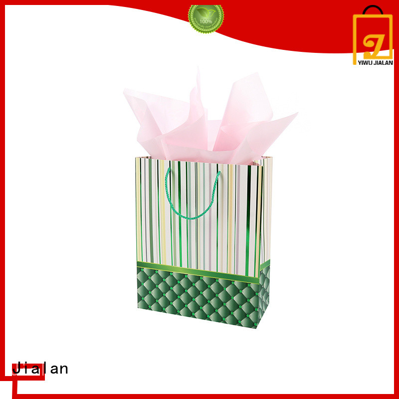 Jialan good quality personalized paper bags satisfying for packing gifts