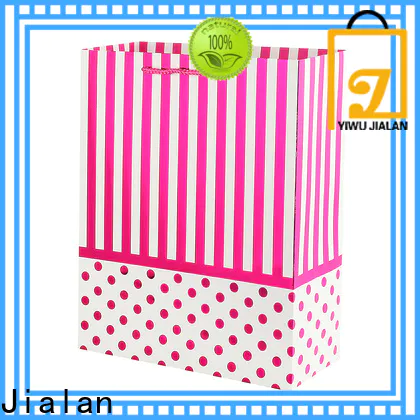 Jialan paper gift bag wholesale for packing birthday gifts