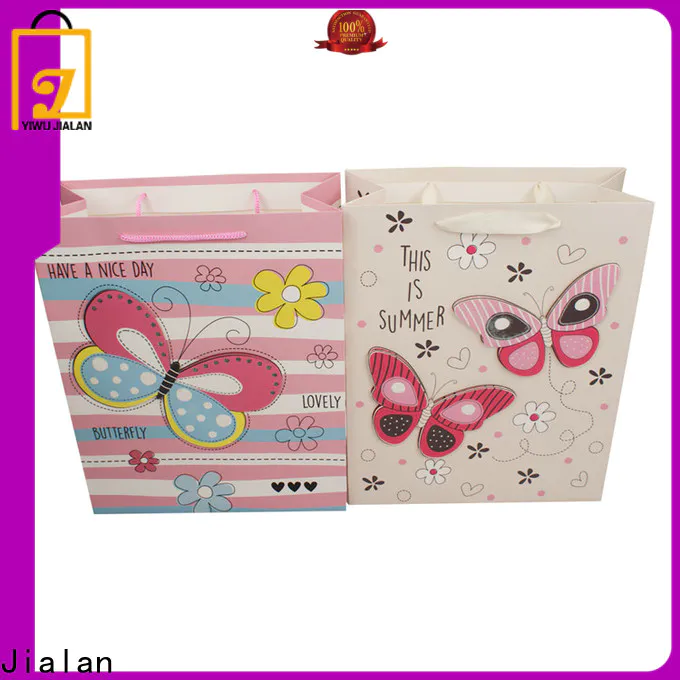 Jialan cheap paper gift bag supplier for holiday gifts packing