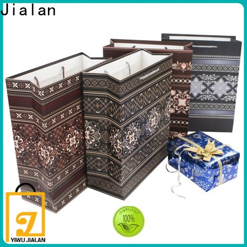 Jialan Papier Entreprise Cadeaux Sacs pour confection d'anniversaire Cadeaux