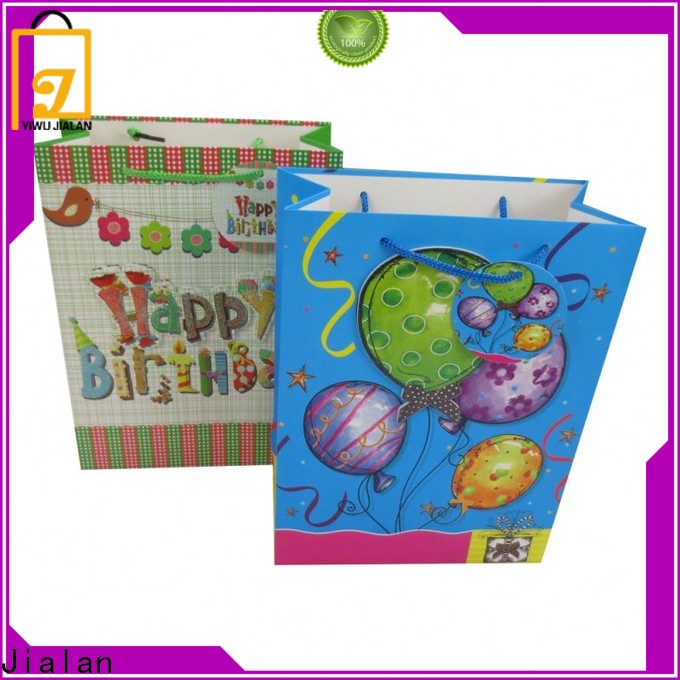 Jialan paper bag supplier manufacturer for packing birthday gifts