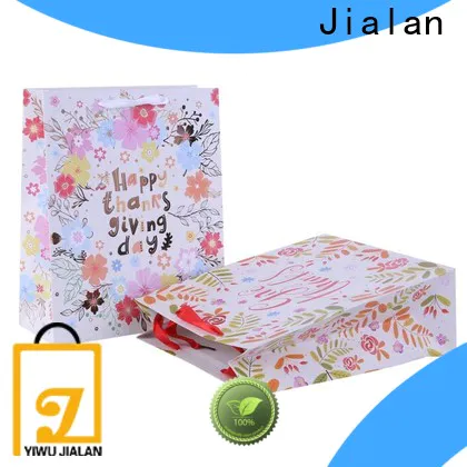 Jialan economical paper gift bag manufacturer for packing gifts