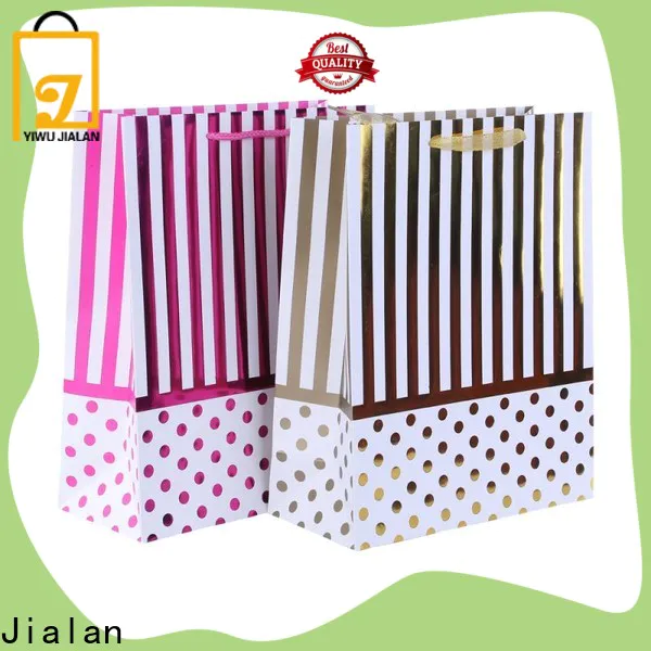 Производитель индивидуальных бумажных пакетов Jialan для упаковки подарков