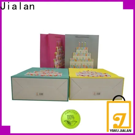 Поставщик подарочных пакетов Jialan для подарочной упаковки