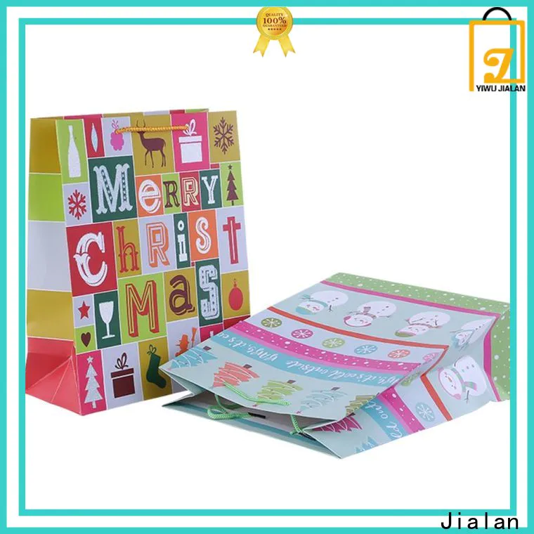 Поставщик бумажных пакетов Jialan для упаковки подарков на день рождения