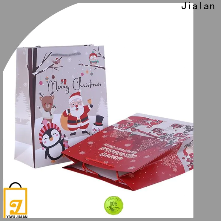 Поставка изысканных бумажных подарочных пакетов Jialan для упаковки подарков