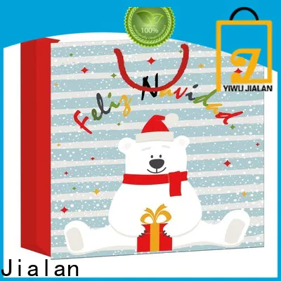 Персонализированные подарочные пакеты Jialan оптом для упаковки праздничных подарков