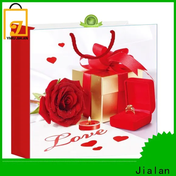 Поставка индивидуальных подарочных пакетов Jialan для упаковки праздничных подарков