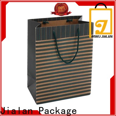 Jialan Forfait sacs de papier imprimé personnalisé usine pour Emballage cadeau