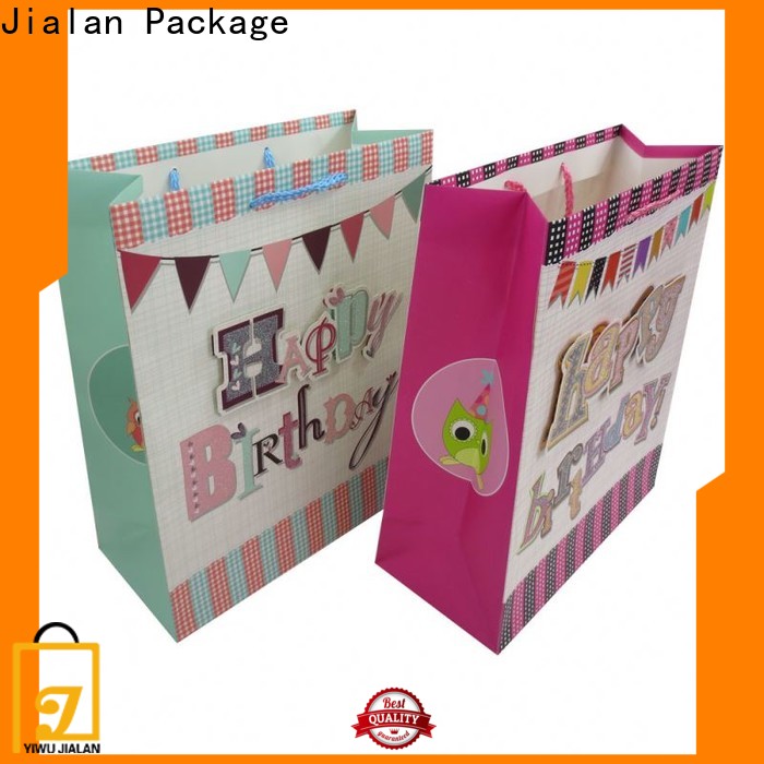 Jialan Forfait Petit Fournisseur de Sacs en Papier pour Emballage de Cadeau