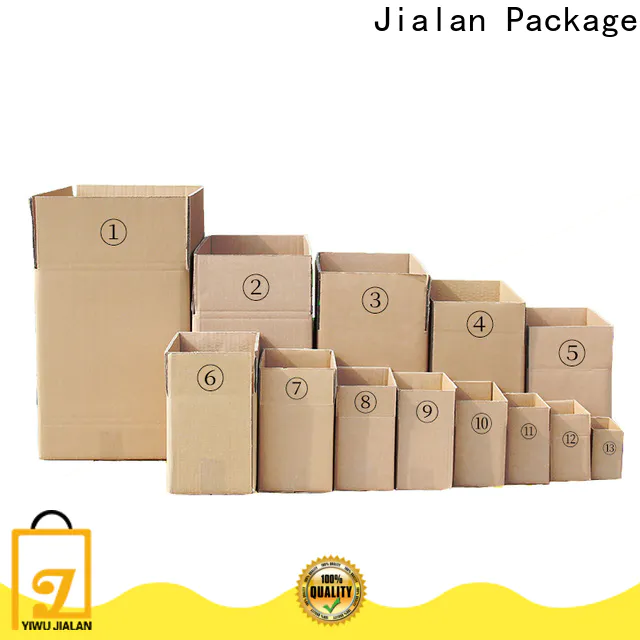 PACCHETTO Jialan Box Company Ondulato Personalizzato per La Spedizione