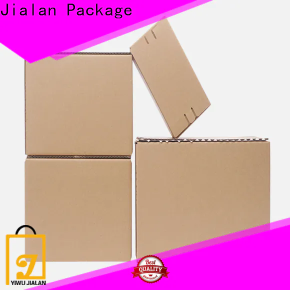 Jialan Package Custom custom corrugated cardboard boxes wholesale for delivery
