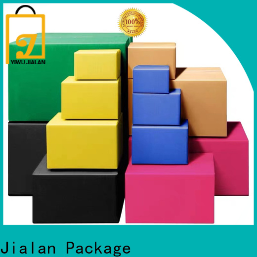 Forfait Jialan personnalisé personnalisé Custom Box Vendor Pour Emballage