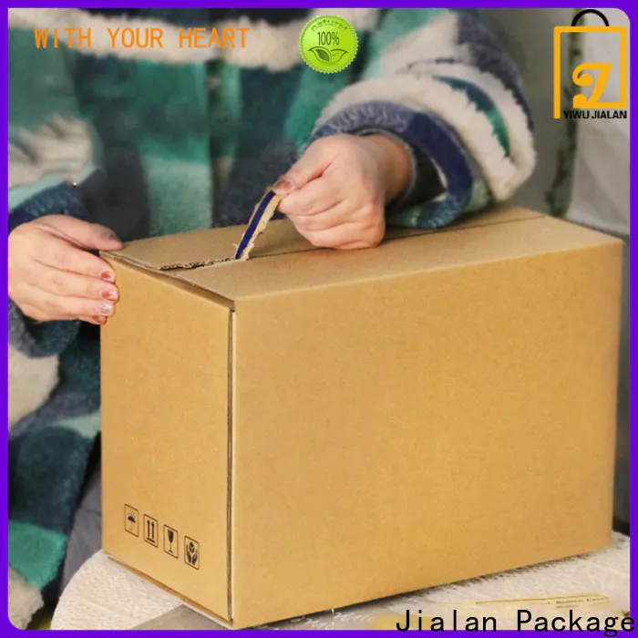 Jialan Package custom corrugated boxes wholesale wholesale for delivery