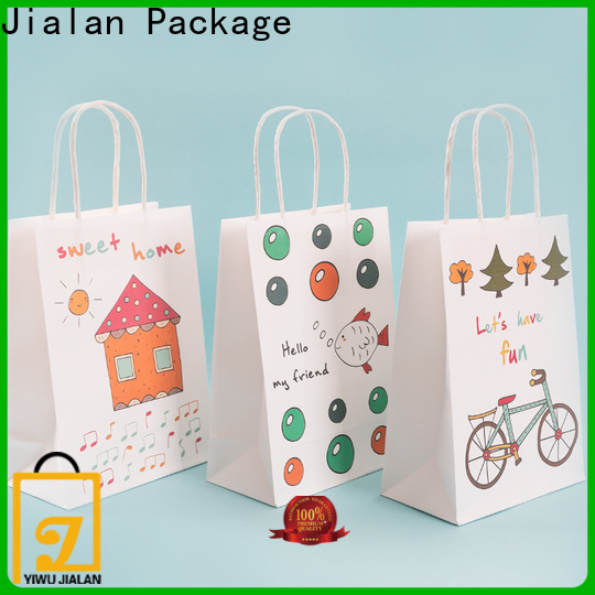 Paquet Jialan Nouveau Sac En Papier Brun à Vendre Pour les Cadeaux de Vacances Emballage