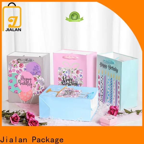 Jialan Package birthday gift bags wholesale for gift stores