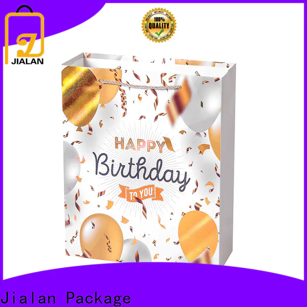 Jialan Package Custom birthday gift bags supply for gift stores