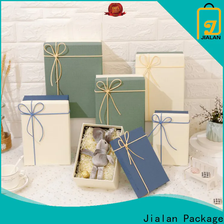 Jialan Package Quality custom gift boxes wholesale for holiday gifts packing