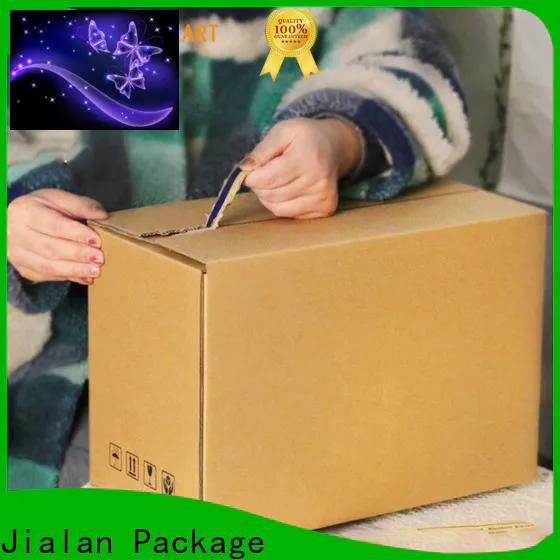 Jialan Package custom printed cardboard boxes manufacturer for delivery