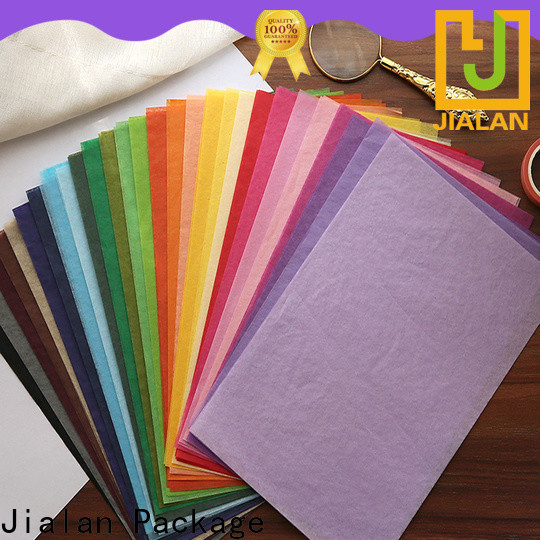 Jialan Package personalized tissue paper manufacturer for packing gifts