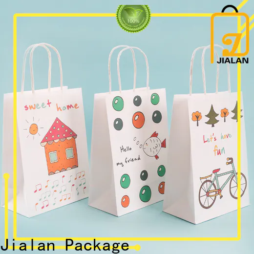 Jialan Package brown paper bag wholesale for packing gifts