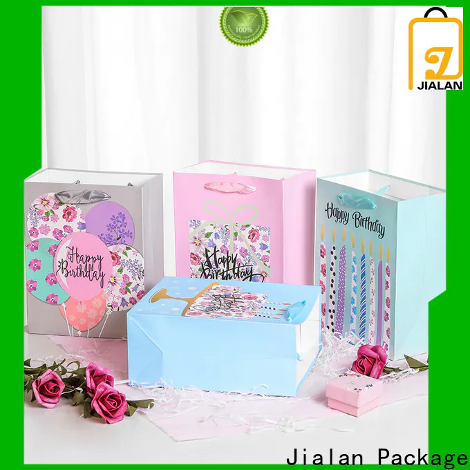 Jialan Package birthday gift bags manufacturer