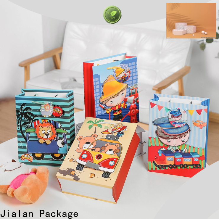 Jialan Package Quality gift paper bag wholesale for gifts package