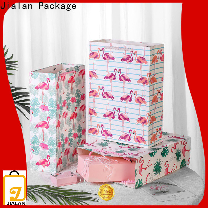 Jialan Package white paper gift bags wholesale for packing gifts