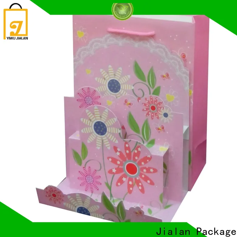 cost saving blue paper bags with handles company for packing gifts