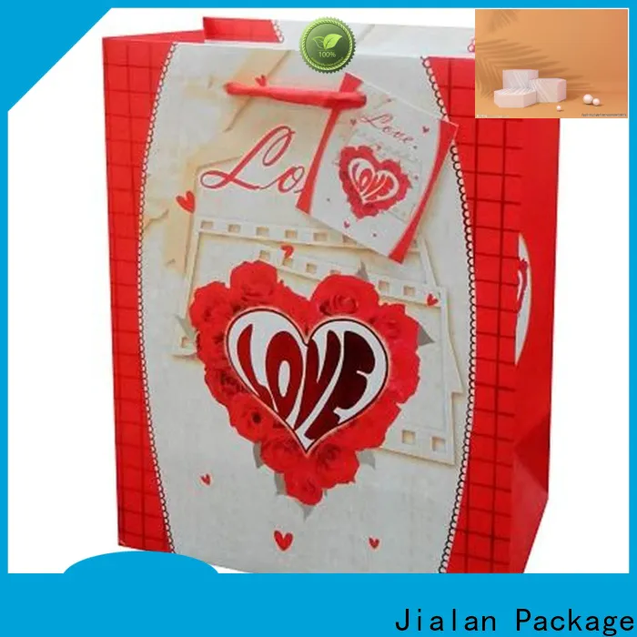 Jialan Package buy wrapping paper gift bag manufacturer for holiday gifts packing