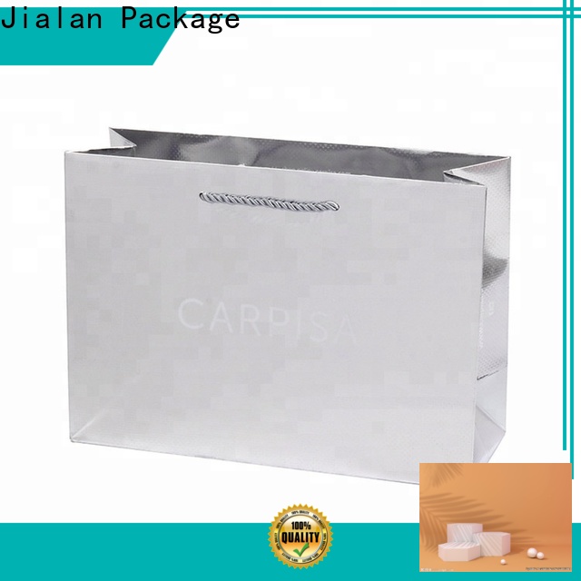 Custom custom printed paper bags with handles supply for advertising