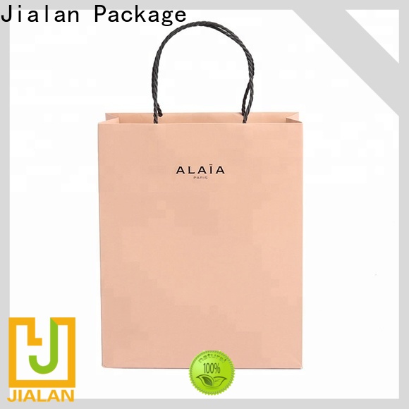 Jialan Package custom paper bags with logo company for goods packaging