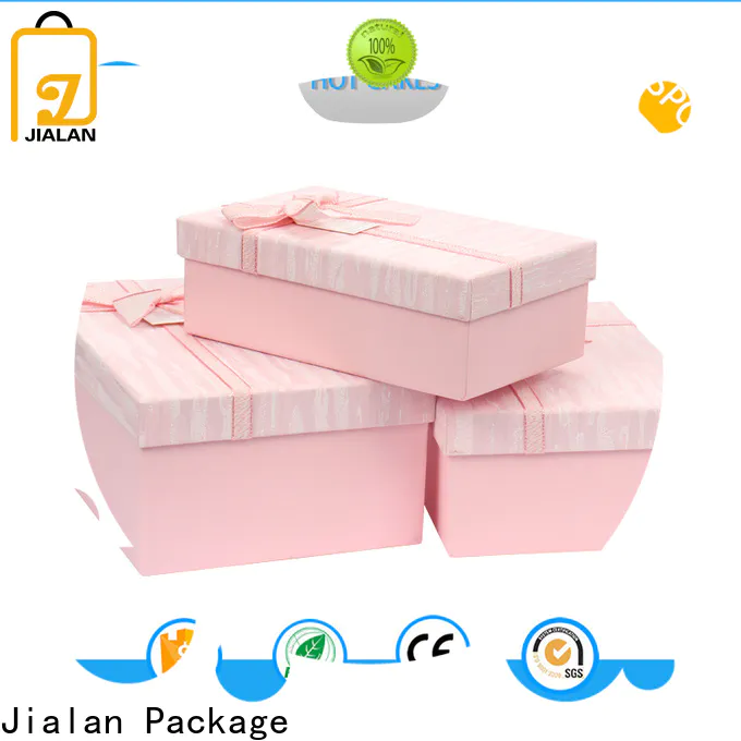 Jialan Package box of paper vendor for holiday gifts packing